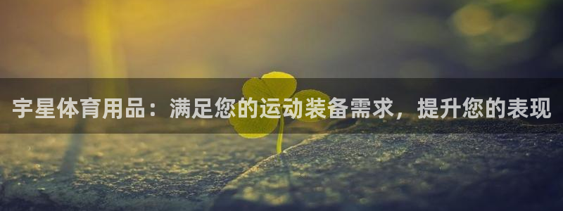 欧陆娱乐官方客服电话：宇星体育用品：满足您的运动装备