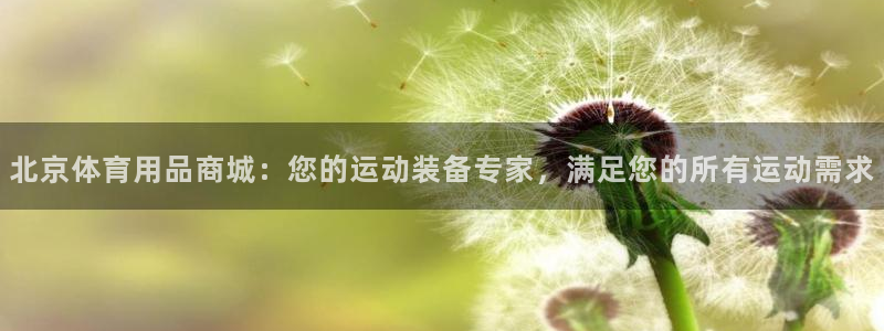 欧陆娱乐公司产品介绍怎么写：北京体育用品商城：您的运