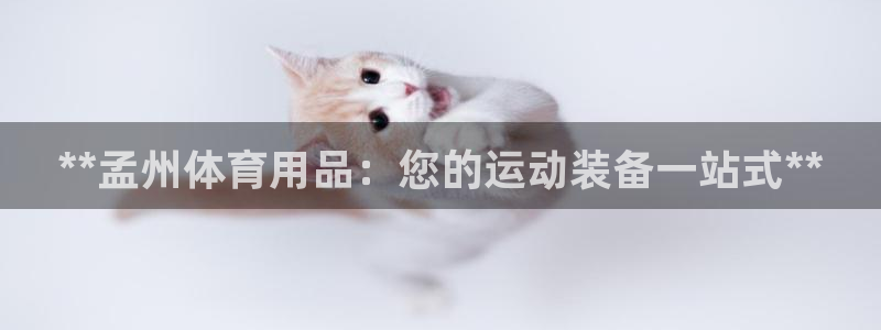 欧陆娱乐脚本怎么用：**孟州体育用品：您的运动装备一