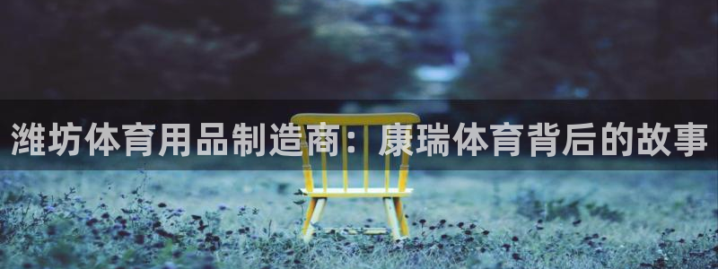欧陆娱乐是真的假的：潍坊体育用品制造商：康瑞体育背后