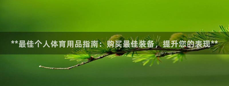 欧陆娱乐分分彩：**最佳个人体育用品指南：购买最佳装