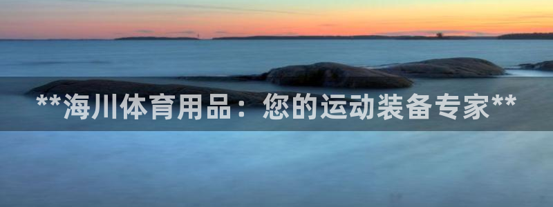 欧陆娱乐脚本下载：**海川体育用品：您的运动装备专家**