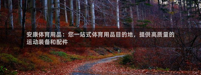 欧陆娱乐官网首页下载：安康体育用品：您一站式体育用品目的地，